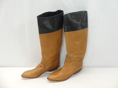 Vintage Myrto Brown & Black Boot's Made in Italy
