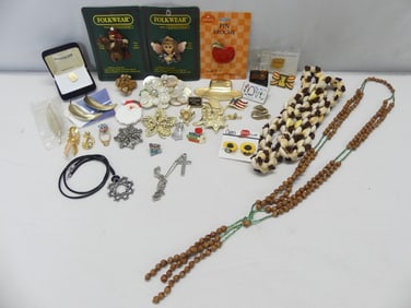 Lot of Vintage Jewelry & More