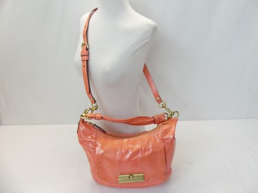 Vintage Coach Peach Ho Bo Bag B1169-18951