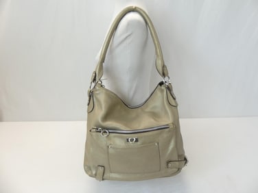 Vintage Laura Di Maggio, Gianni Notaro, Gold Leather Shoulder Bag