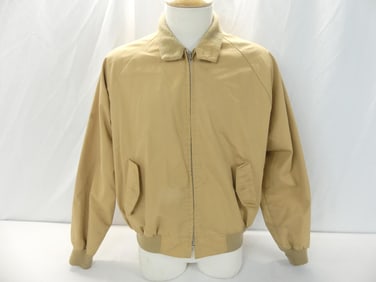 Vintage Sears Men's Tan Light Weight Barracuda Jacket