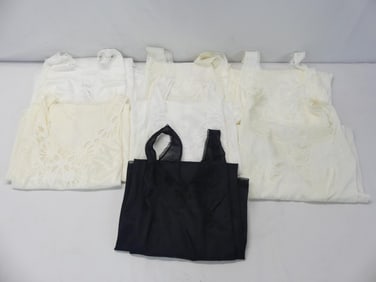 Lot of y Vintage Old Store Stock Full Slips