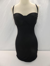 Vintage Nip Tuck & Boost Black Bustier
