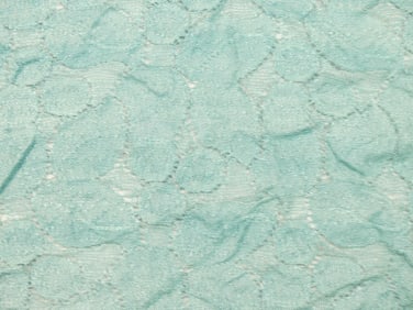 Vintage 1930/40's Blue Lace Fabric, 35 x 22 1/2 Yards