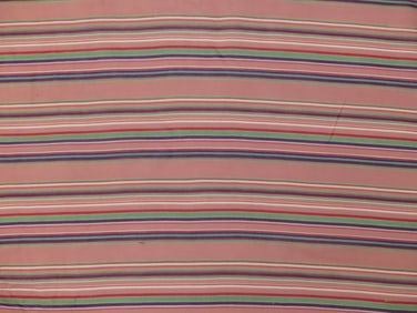 Vintage 1950/60's Sheer Chiffon Stripe Fabric, 42 x 108