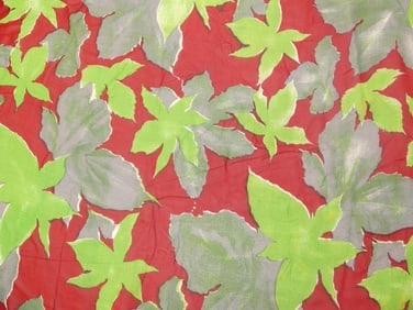 Vintage 1950/60's Floral Chiffon Fabric, 40 x 176
