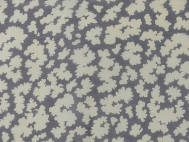 Vintage 1920/30's Brown & Beige Silk Fabric 34 x 62
