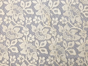 Vintage 1920's Lace Piece Cut for Flapper Dress