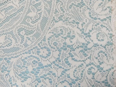 Vintage Quaker Lace Tablecloth Old Store Stock in Original Box 72x90
