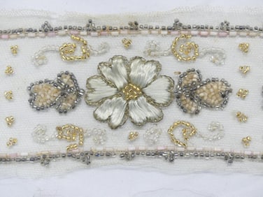 Antique Metallic, Beaded & Embroidered Trims