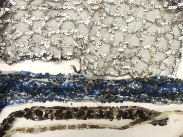 Lot of Vintage Sequin Trims