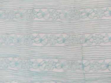 Vintage 1920/30's Fine Blue Lace Yardage, 34 x 2 yards & 3 Plus Yards