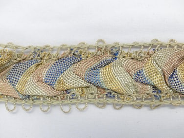 Antique Lace Ribbon Pastel Color Trim, 3 Plus Yards