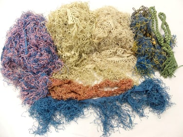 Lot of Many Yards Vintage Fringe & Tassels