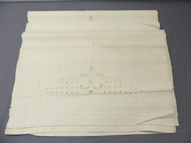 Lot of 4 Matching Old Store Stock Cotton Bath Towels