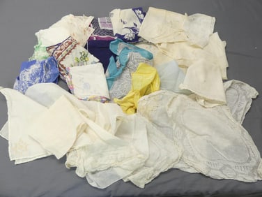 Lot of 30 Vintage Hankies