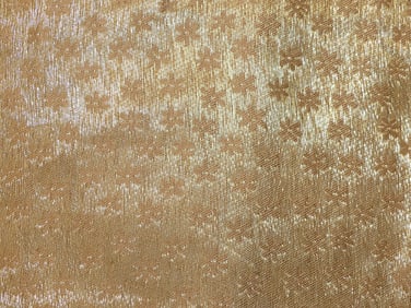Vintage 1950/60's Gold Lame' Old Stock Fabric 40 x 6.6 yards