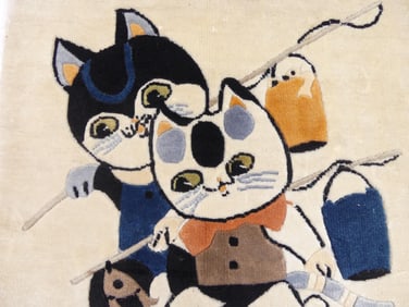Japanese Loloi Cat Rug