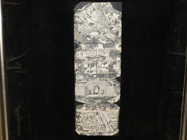 Vincent Price Collection 19c Anon French Engraved Wood Block
