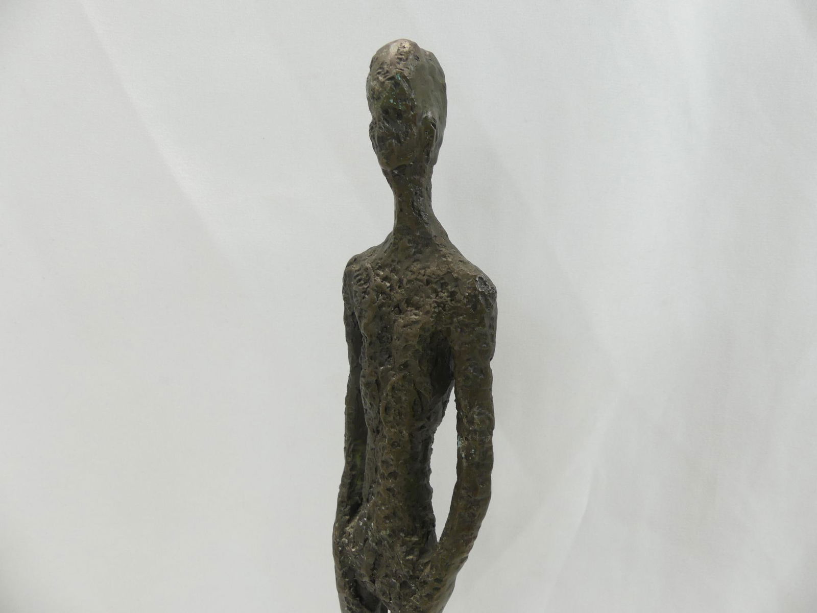 Vintage Giacometti Bronze Sculpture Standing Man (1 of 8)