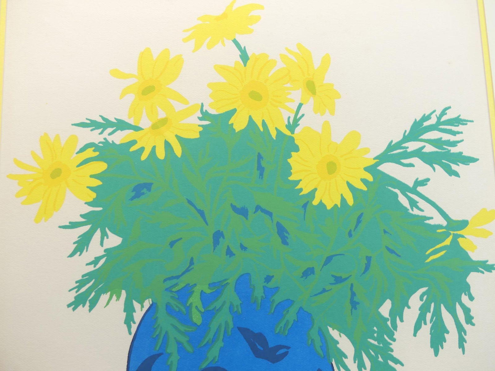 Vintage Rosalind Smith Signed & Numbered Silk Screen #22 /35 (1 of 4)