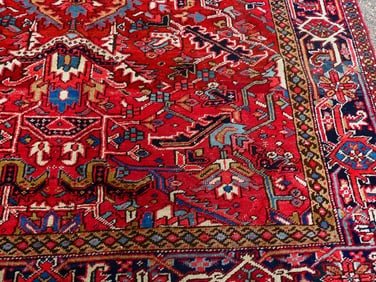 Antique Persian Room Size Carpet