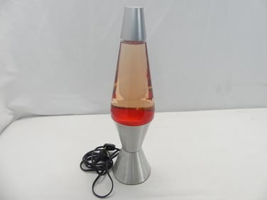 Vintage Lava Lamp, Red Color