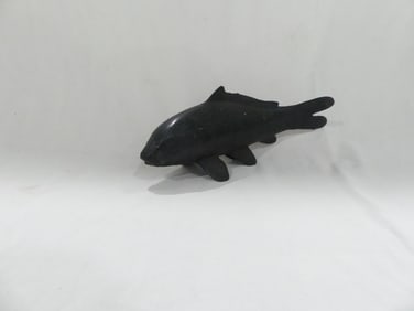 Antique Large Japanese Cast Iron Koi Fish