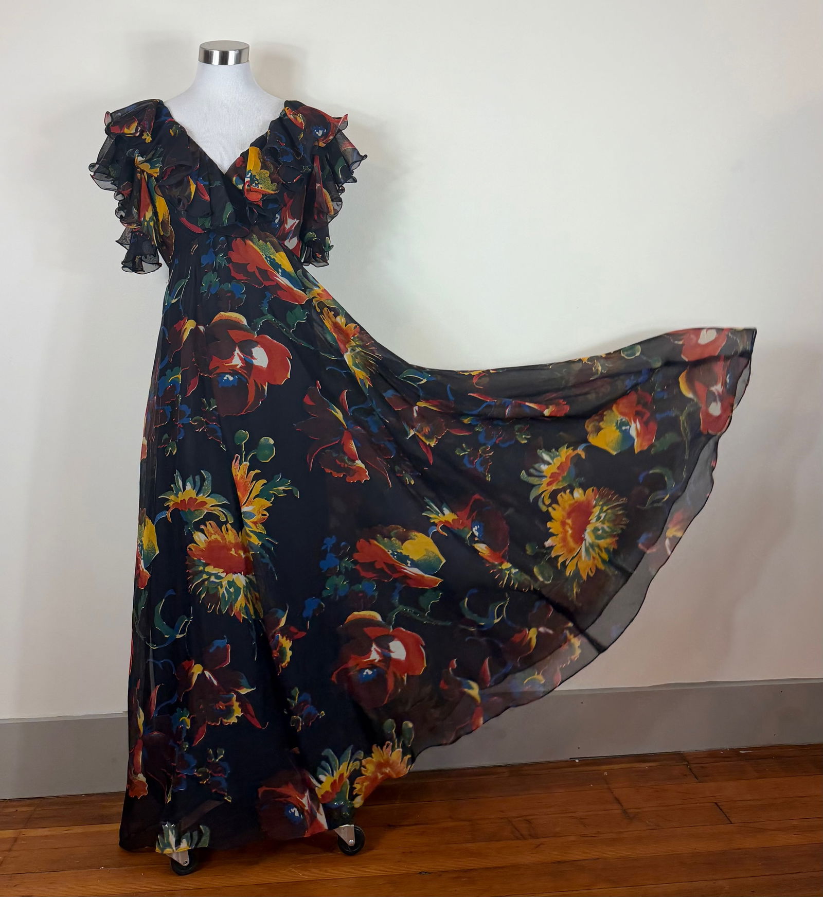 Vintage 1970s Maxi Dress (1 of 9)