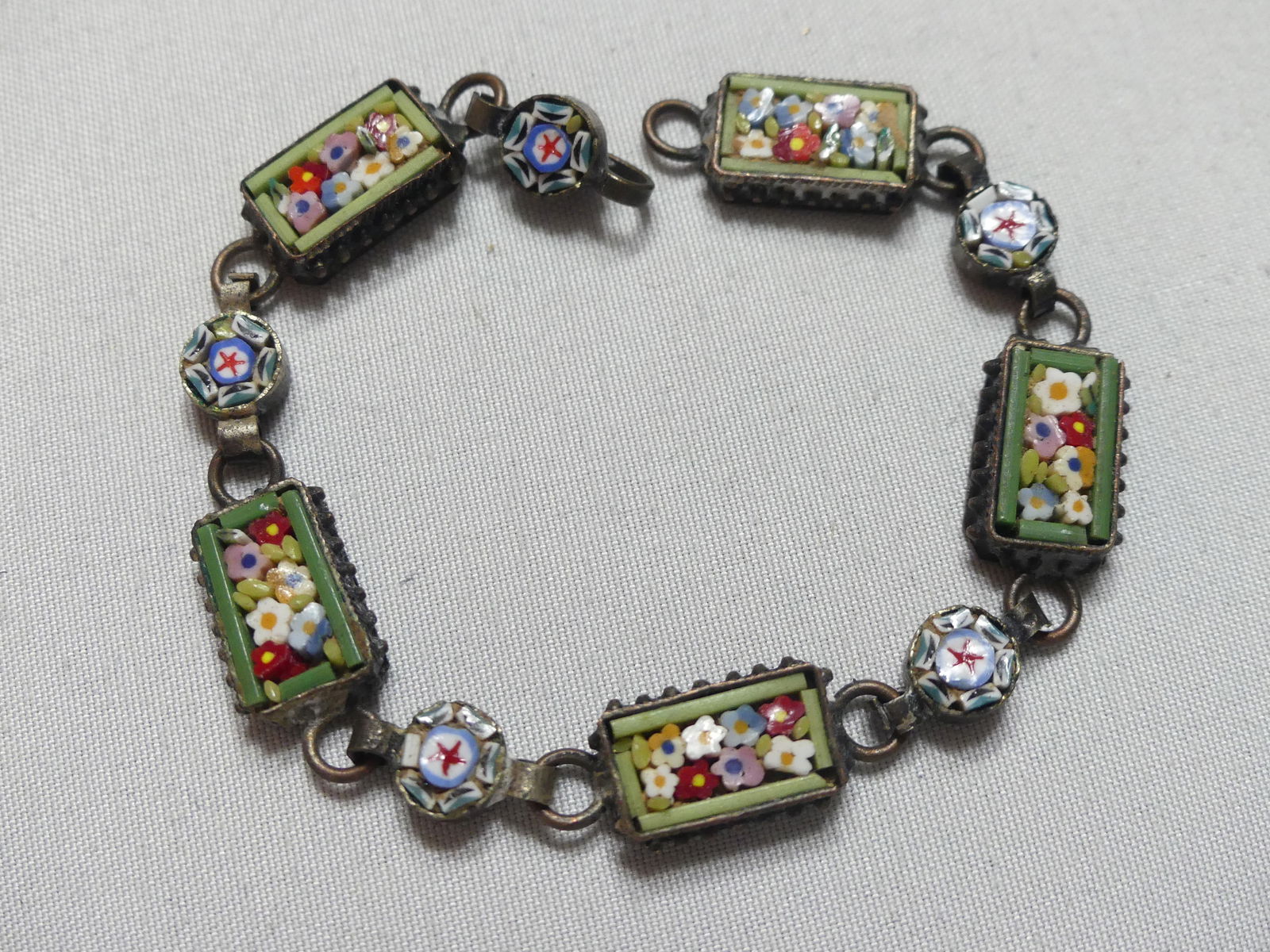 Vintage Micro Mosaic Bracelet (1 of 4)