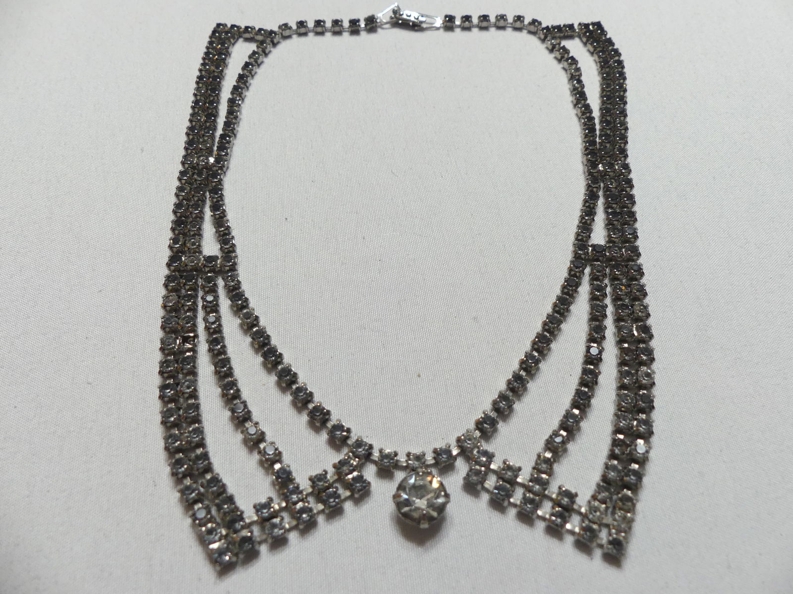 Vintage Rhinestone Choker (1 of 4)
