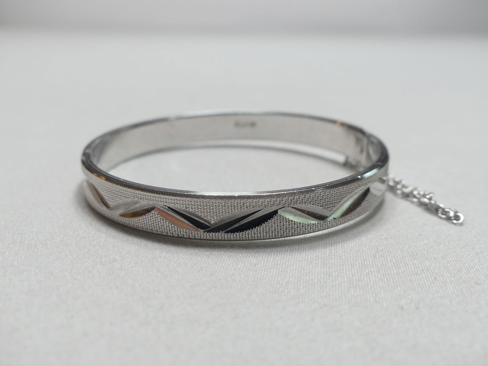 18k Plated Bangle Bracelet (1 of 5)