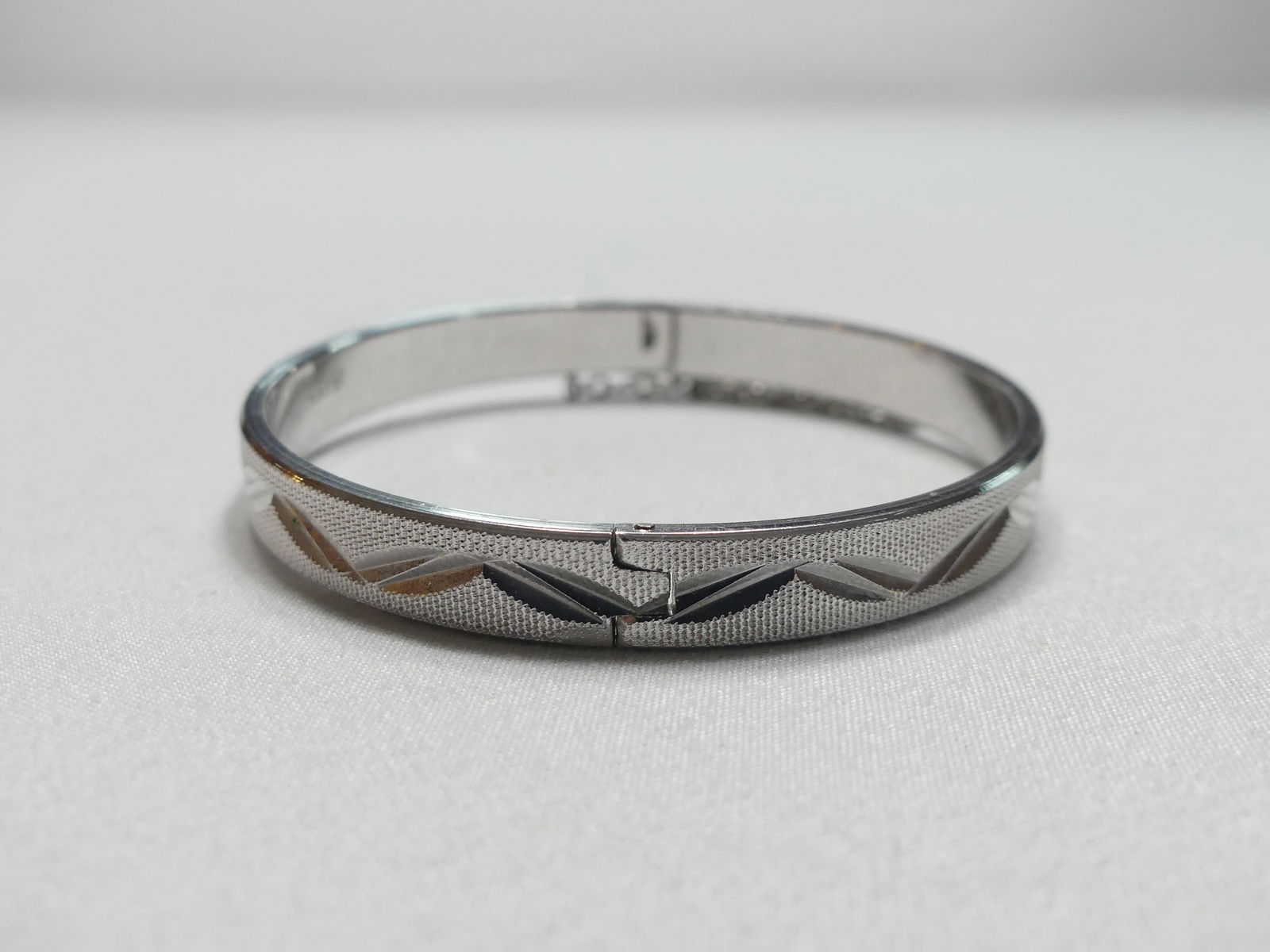 18k Plated Bangle Bracelet - 2