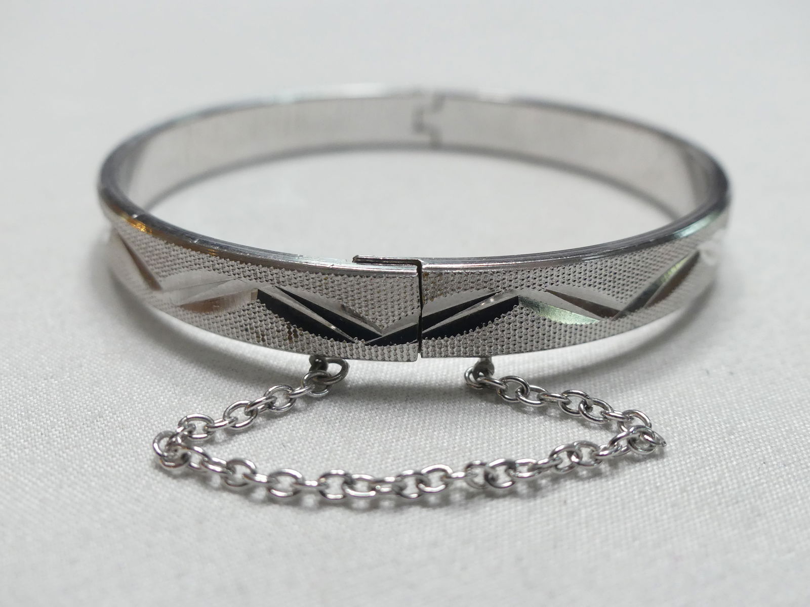 18k Plated Bangle Bracelet - 4