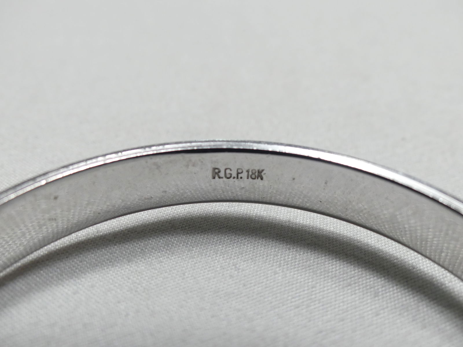 18k Plated Bangle Bracelet - 5