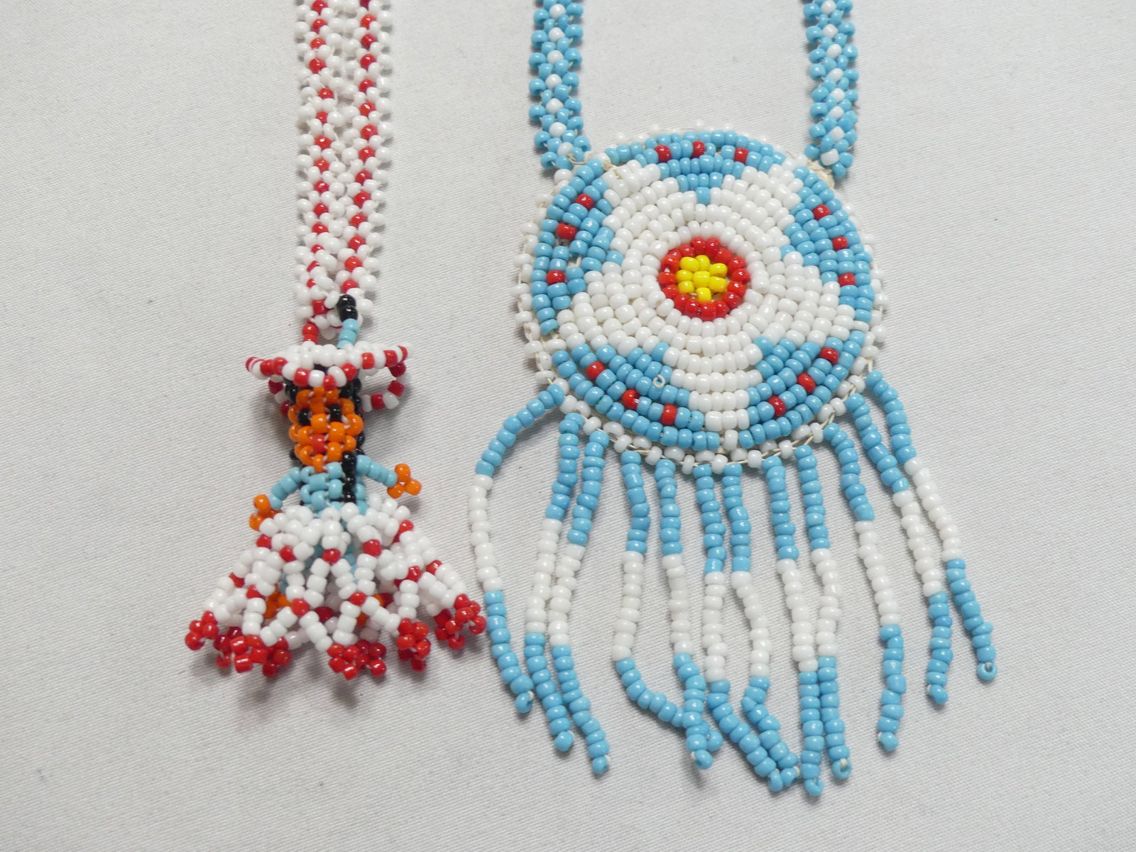 Two Vintage Tourist Trade Beaded Necklaces (1 of 10)