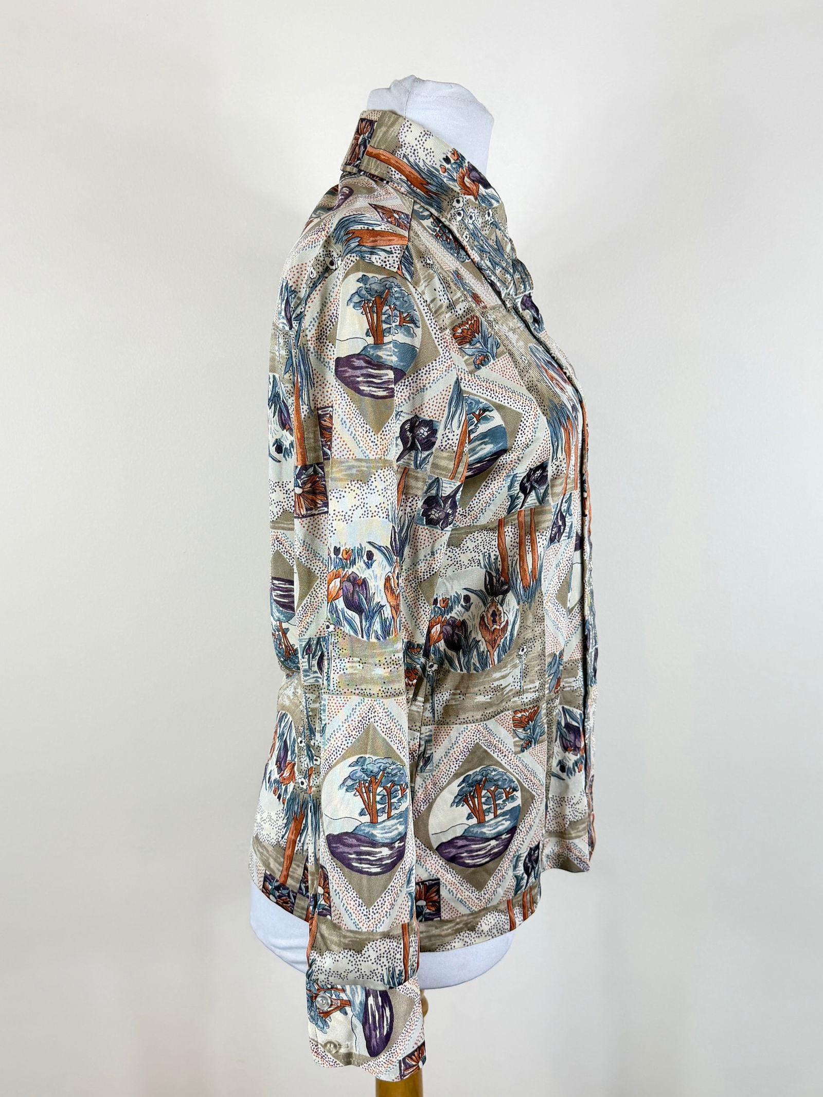 Vintage 1970s Button Up - 2