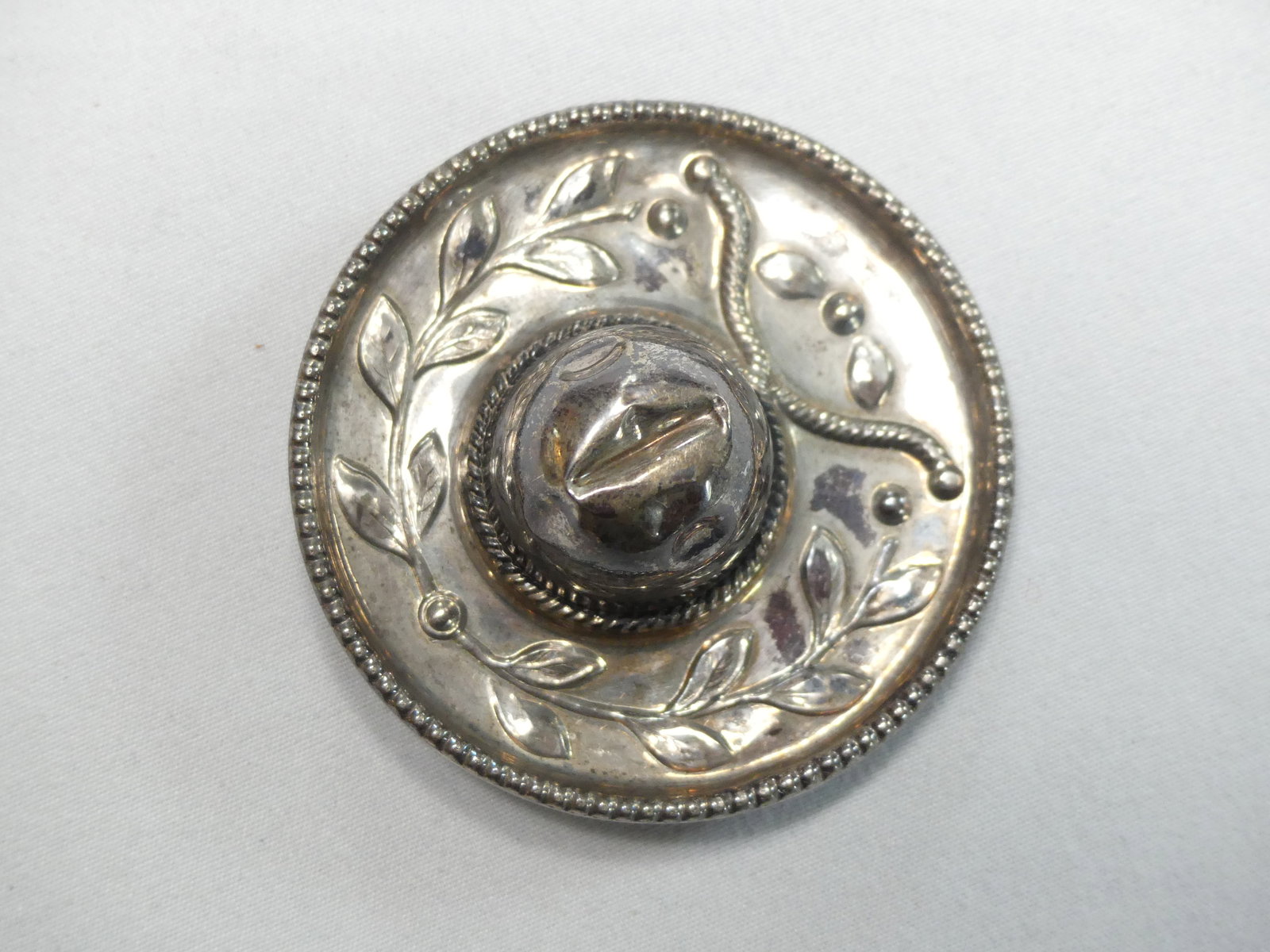 Vintage Sterling Silver Mexican Sombrero Brooch (1 of 7)