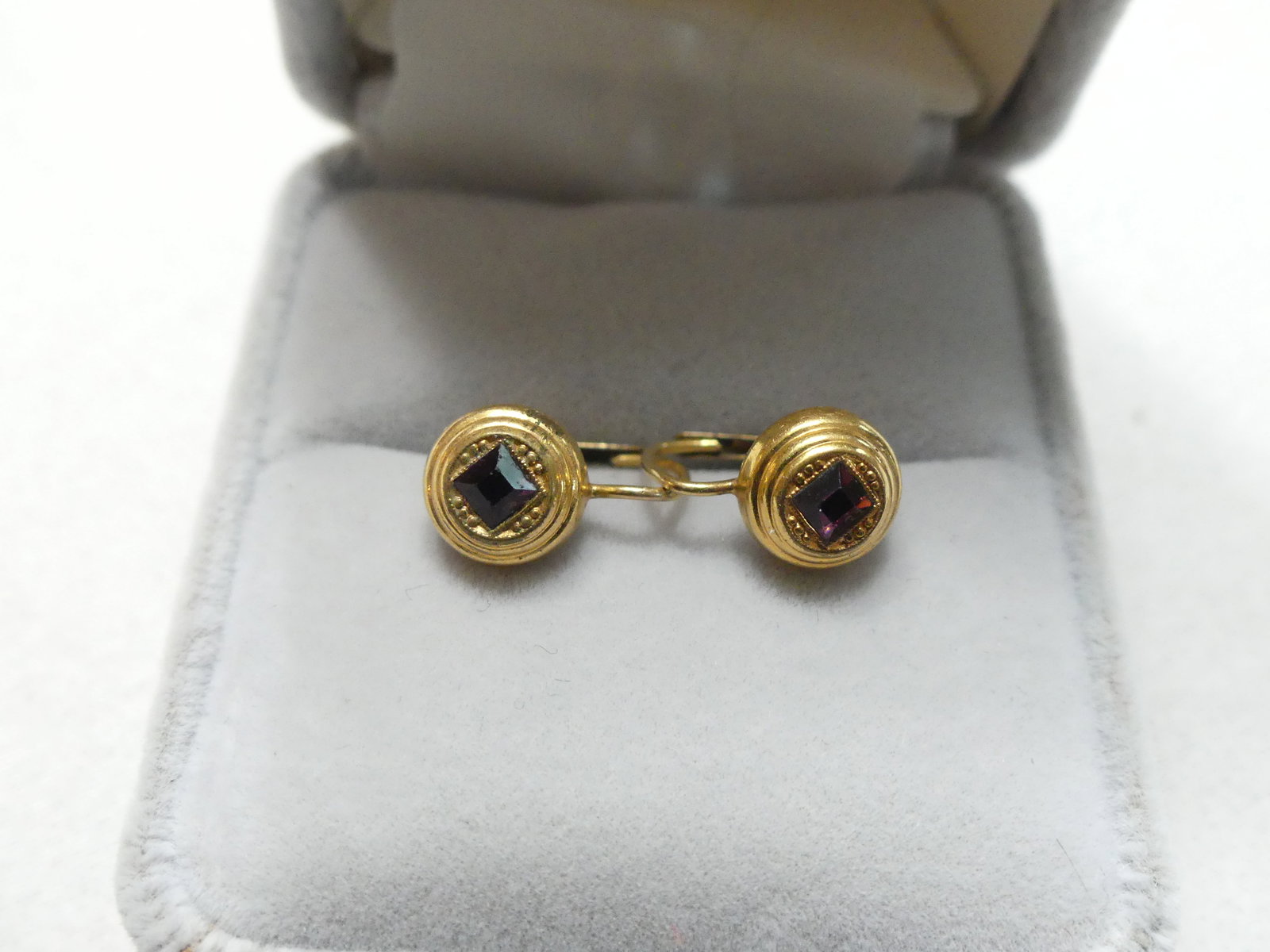 Amethyst Pierced Earrings (1 of 6)