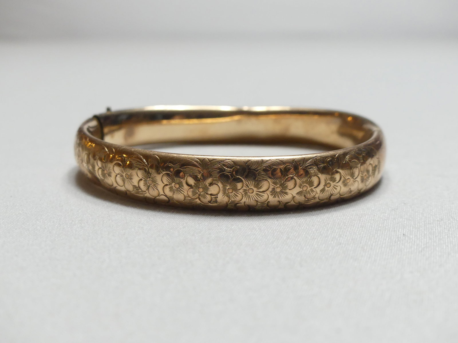 Two Antique Gold Filled Bangles - 2