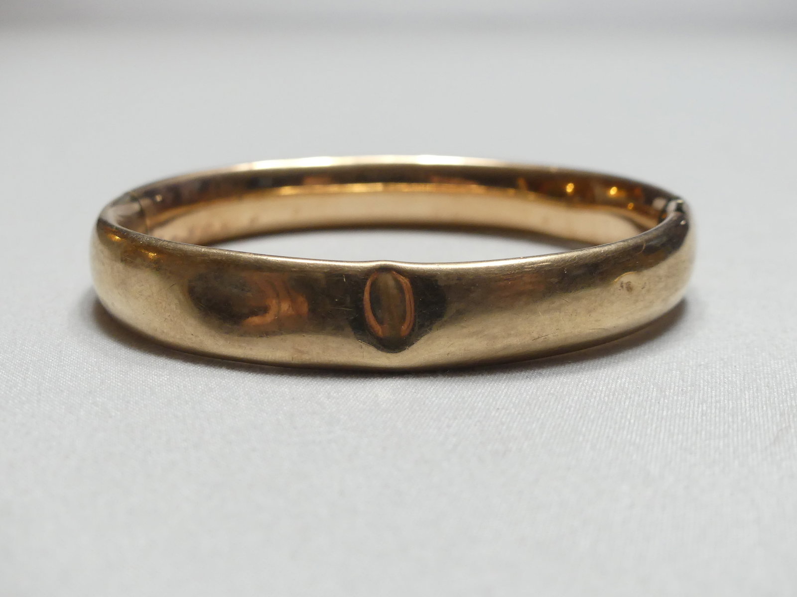 Two Antique Gold Filled Bangles - 4