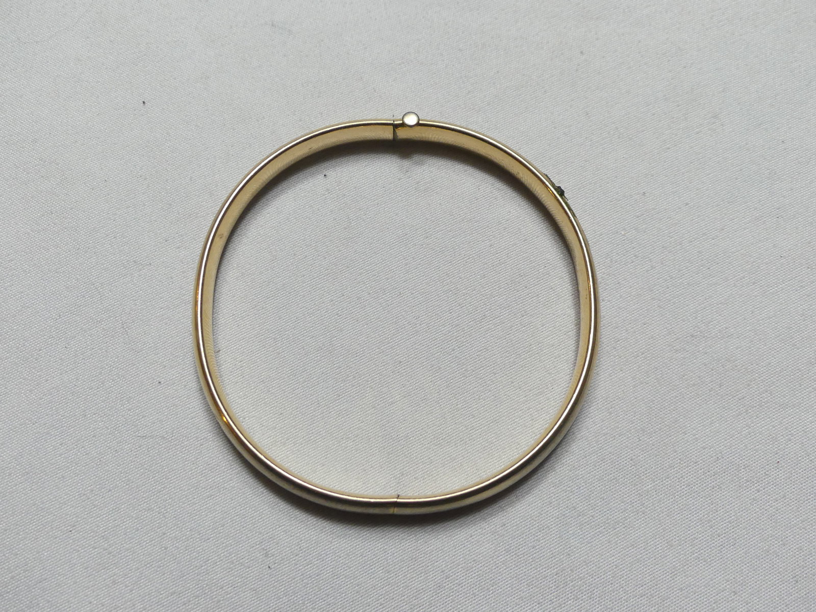 Two Antique Gold Filled Bangles - 8