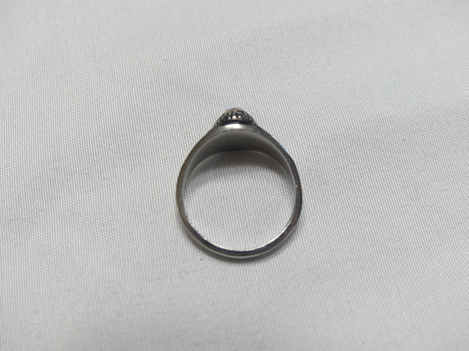 Ladies Class Ring w/ Amethyst - 5