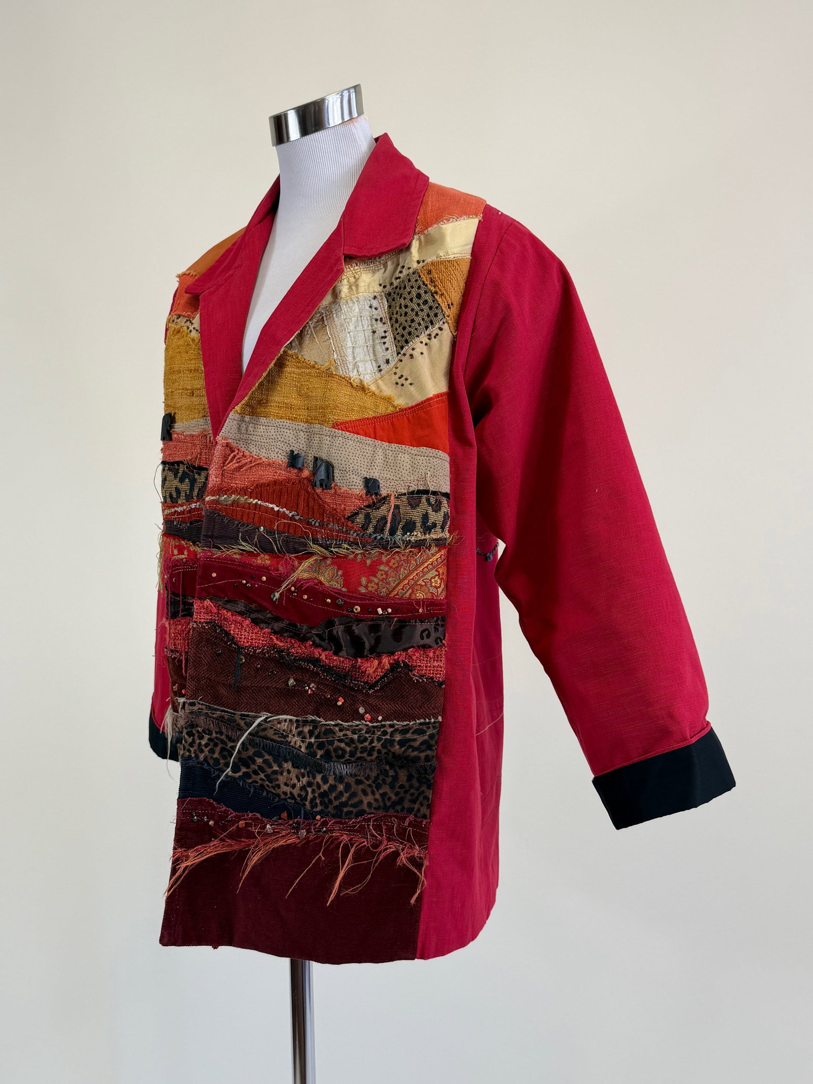 Artisan Patchwork & Cotton Jacket - 2