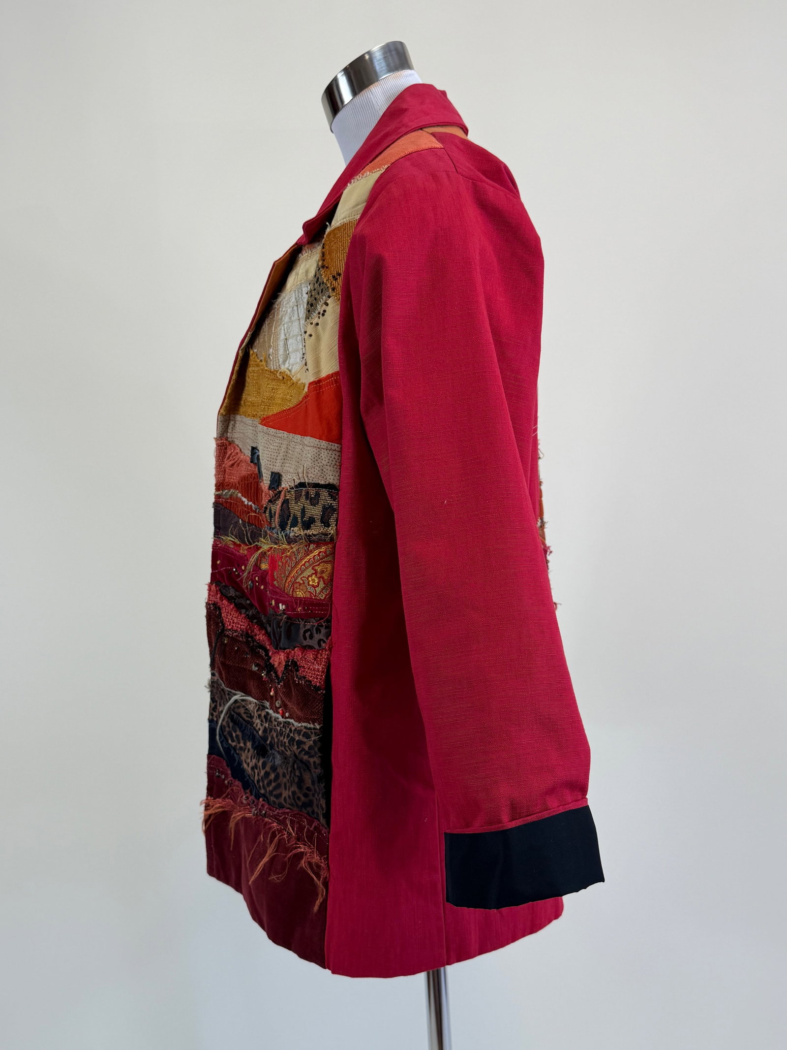 Artisan Patchwork & Cotton Jacket - 3