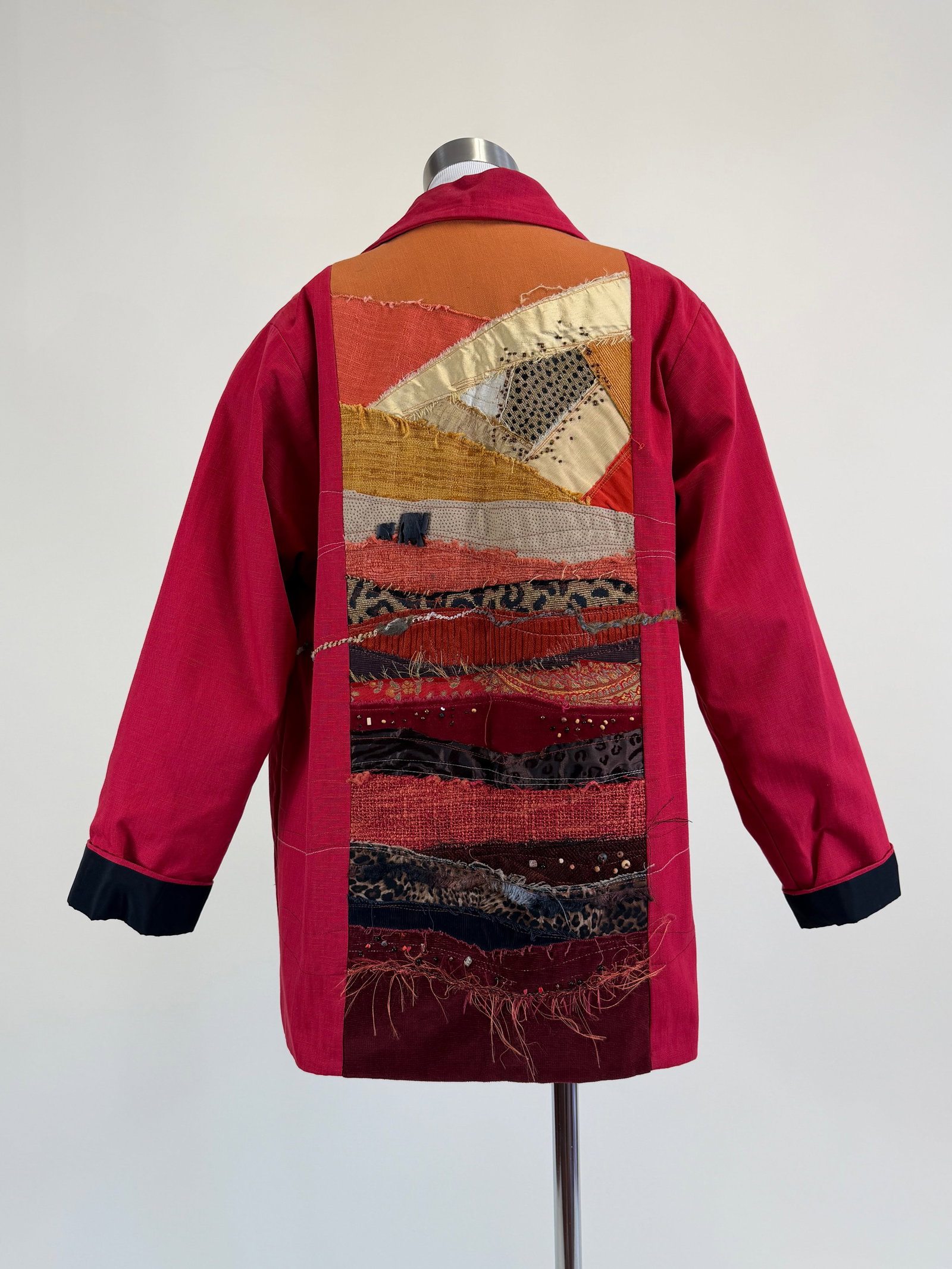Artisan Patchwork & Cotton Jacket - 4