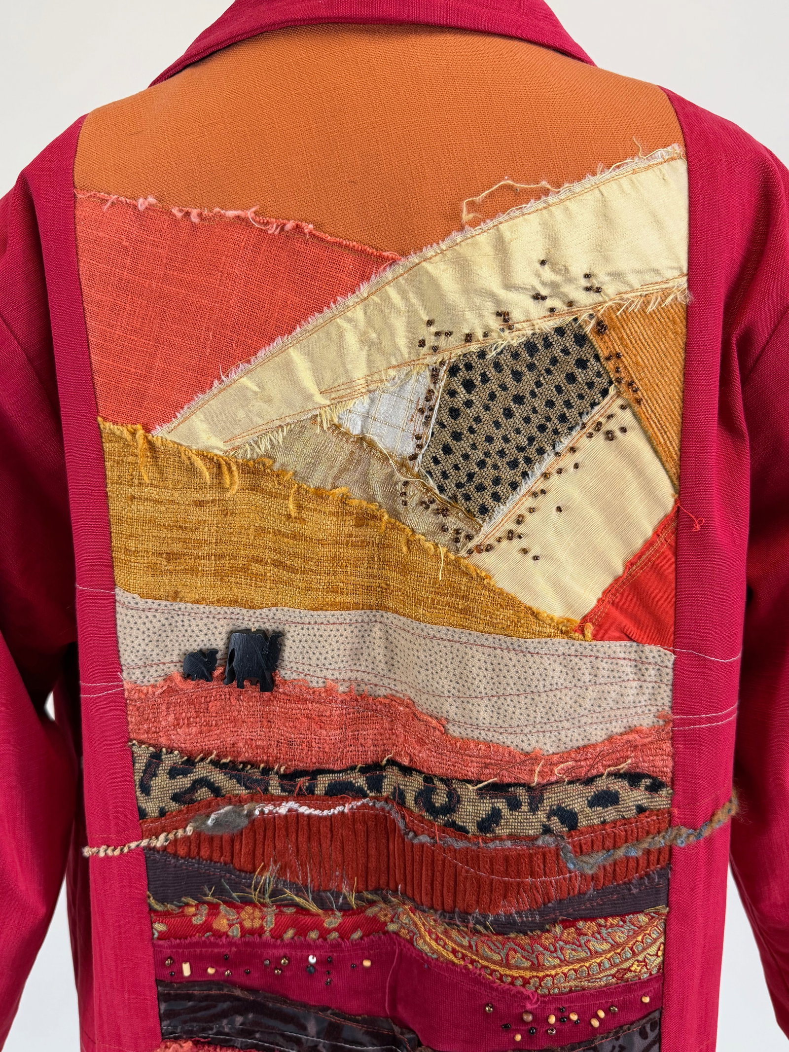 Artisan Patchwork & Cotton Jacket - 6
