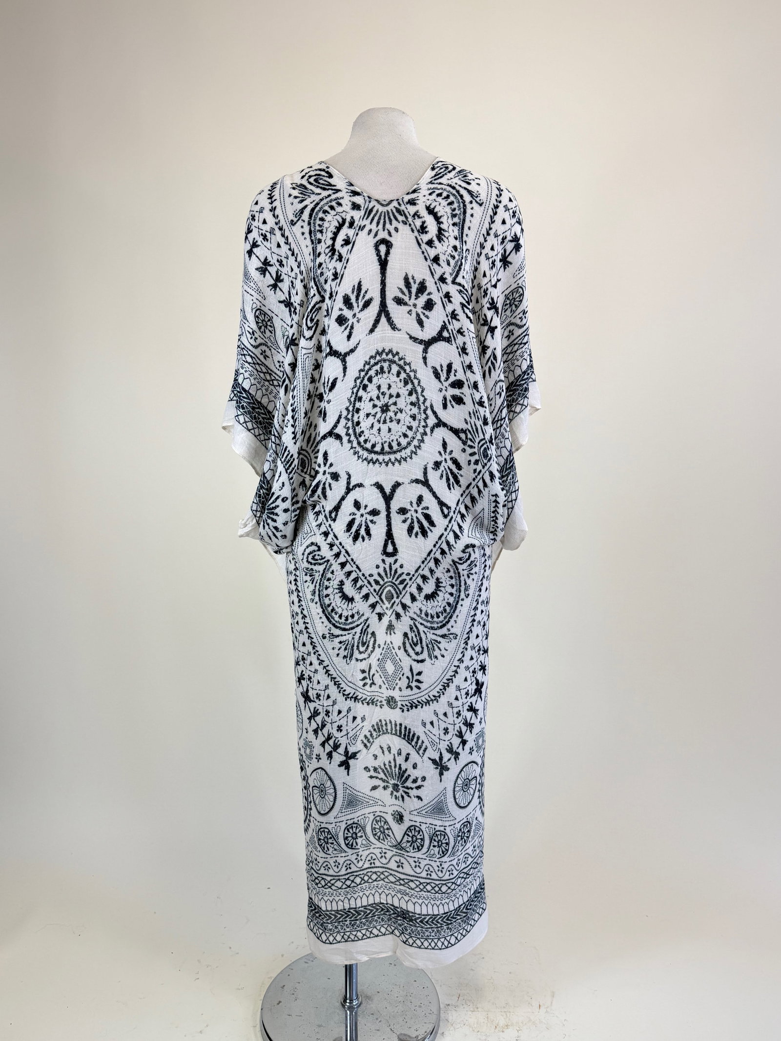 Printed Beach Coverup - 5