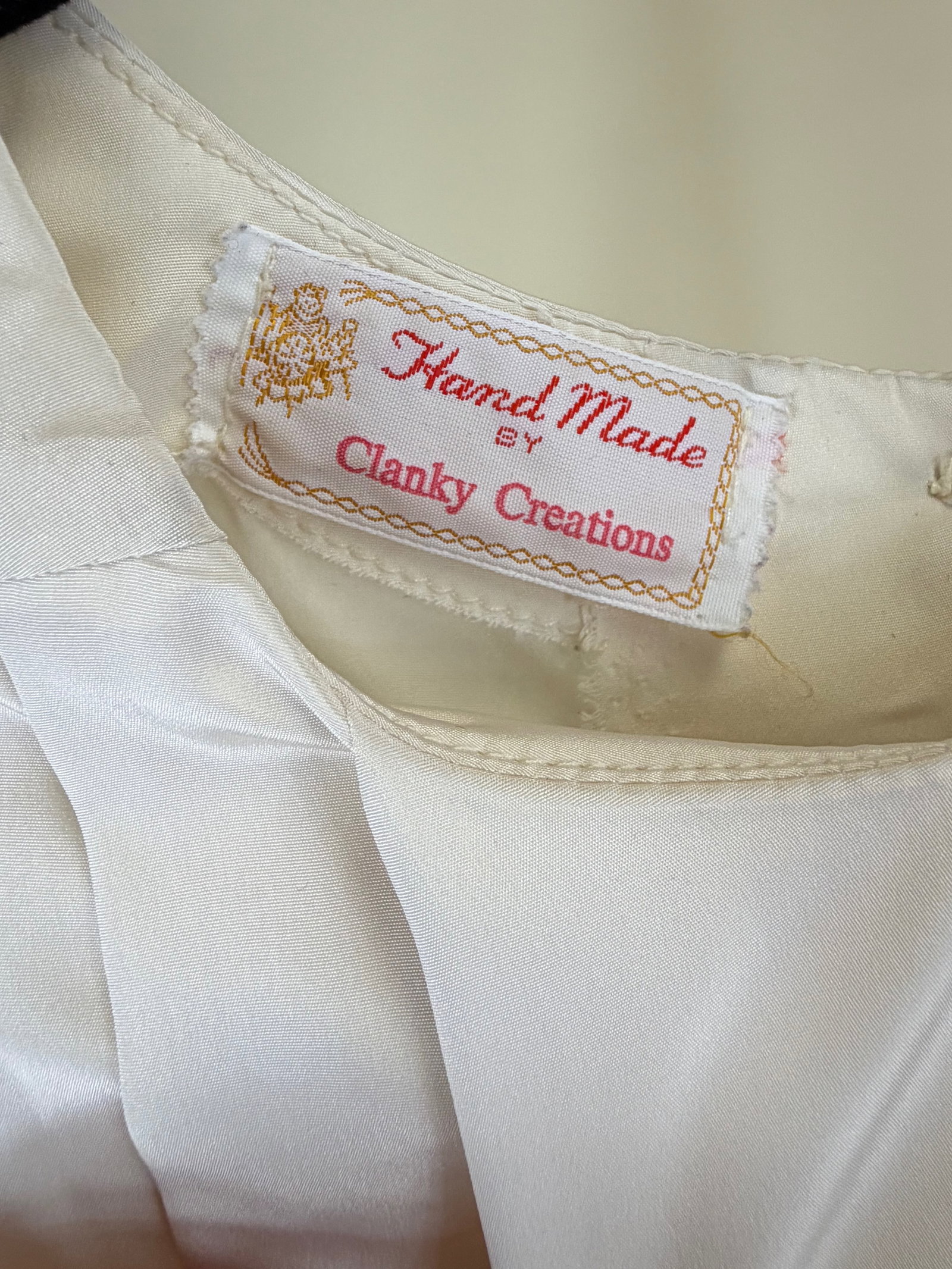 Two White Vintage Blouses - 6