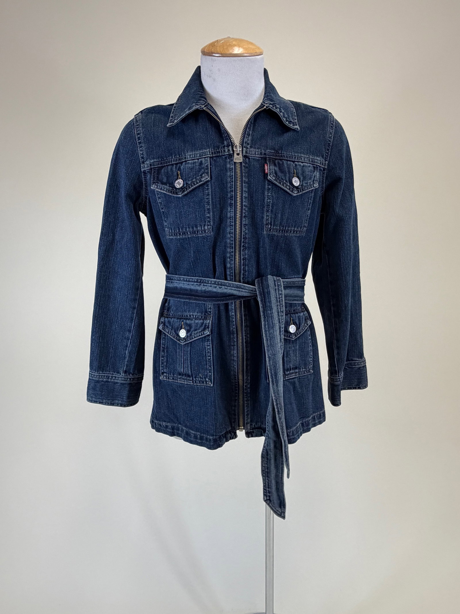 Vintage Levi's Denim Jacket: B 42", W 38", good condition, see photos